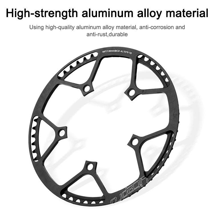Litepro Folding Bike Sprocket Wheel LP Disk Disc, Specification:58T(Gold)