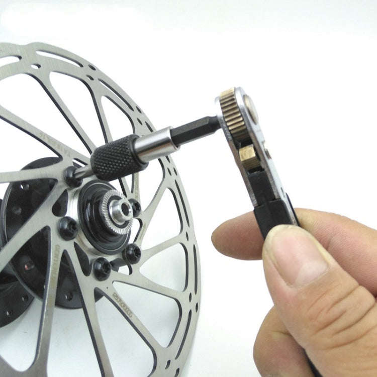 Mountain Bike 36-tooth  Mini Ratchet Wrench Set Combination Repair Tool