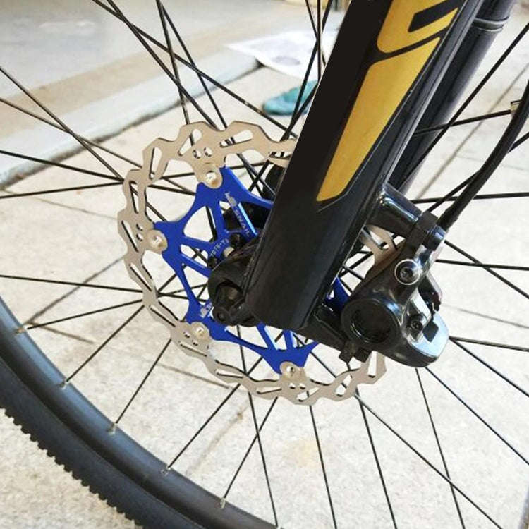 SNAIL FD-01 Mountain Bike Floating Disc Bicycle Brake Pad Six Nail Brake Disc, Size:180mm, Color:...