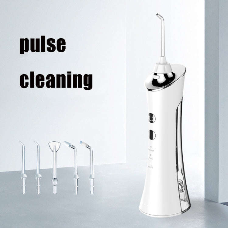 Electric Tooth Punch Dental Scaler Water Floss Household Portable Oral Cleaning Machine(Pink)