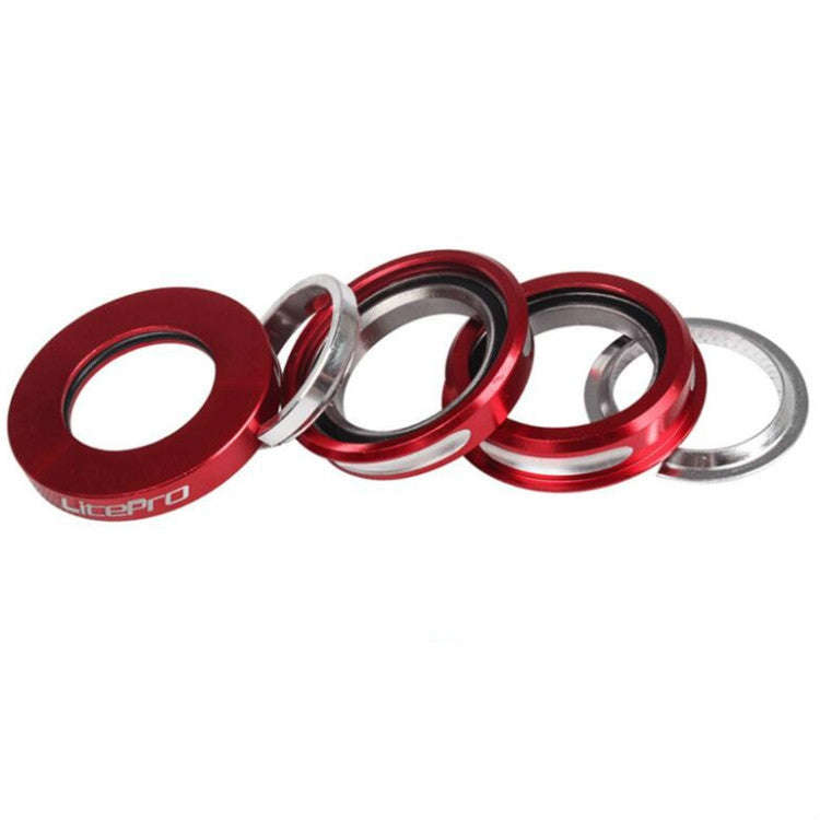 Litepro Folding Bike Headset 44mm Built-in Bearing Headset For Dahon BYA412 P18 P8 Headset, Color...