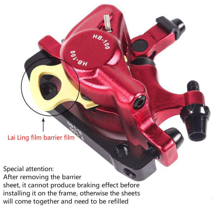 ZOOM HB100 Mountain Bike Hydraulic Brake Caliper Folding Bike Cable Pull Hydraulic Disc Brake Cal...