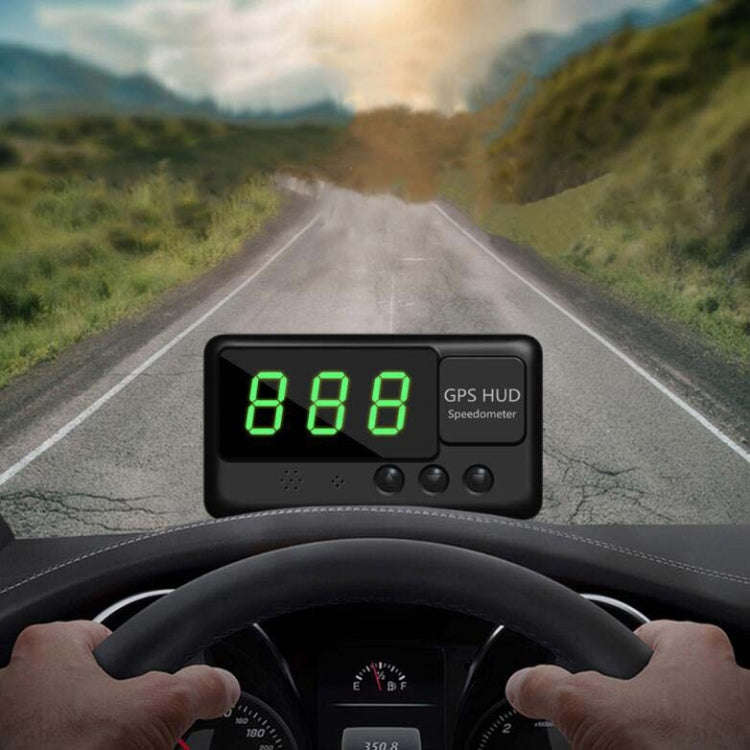 Kingneed C60 3inch Car HUD Head-up Display Car Speed Meter Universal Projection GPS Satellite Spe...