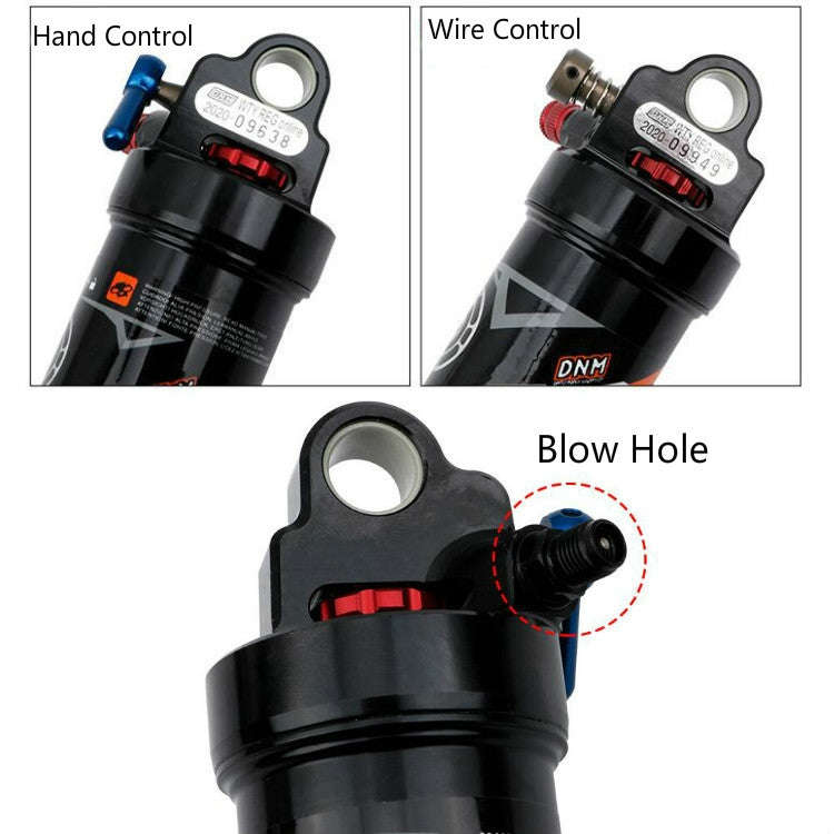 DNM AO38 Mountain Soft Tail Frame Rear Shock Absorber XC Air Pressure Rebound Shock Absorber, Siz...