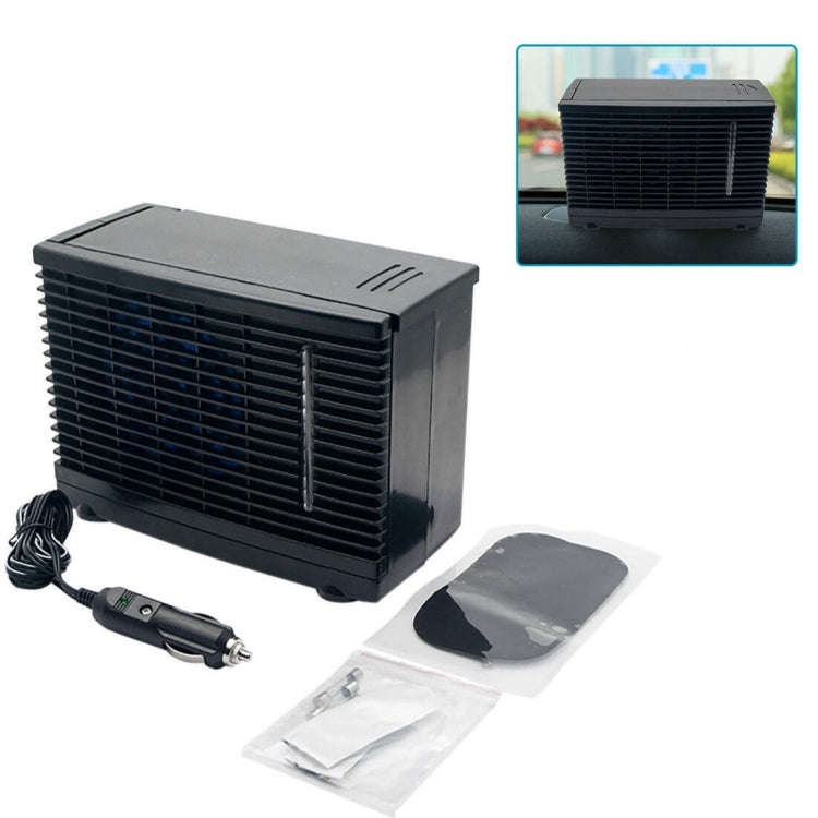 24V Large Truck Model Car Air Conditioner Fan Water Refrigerator Fan Car Water Cooler Fan Car Coo...