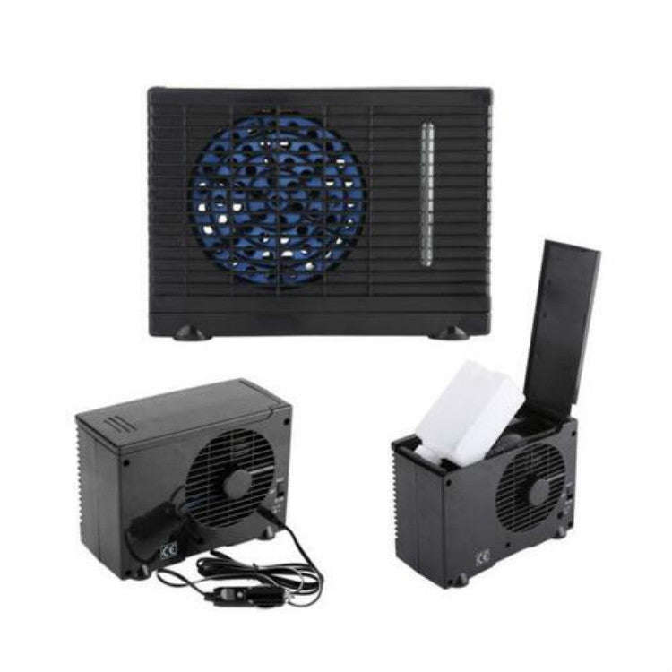 24V Large Truck Model Car Air Conditioner Fan Water Refrigerator Fan Car Water Cooler Fan Car Coo...
