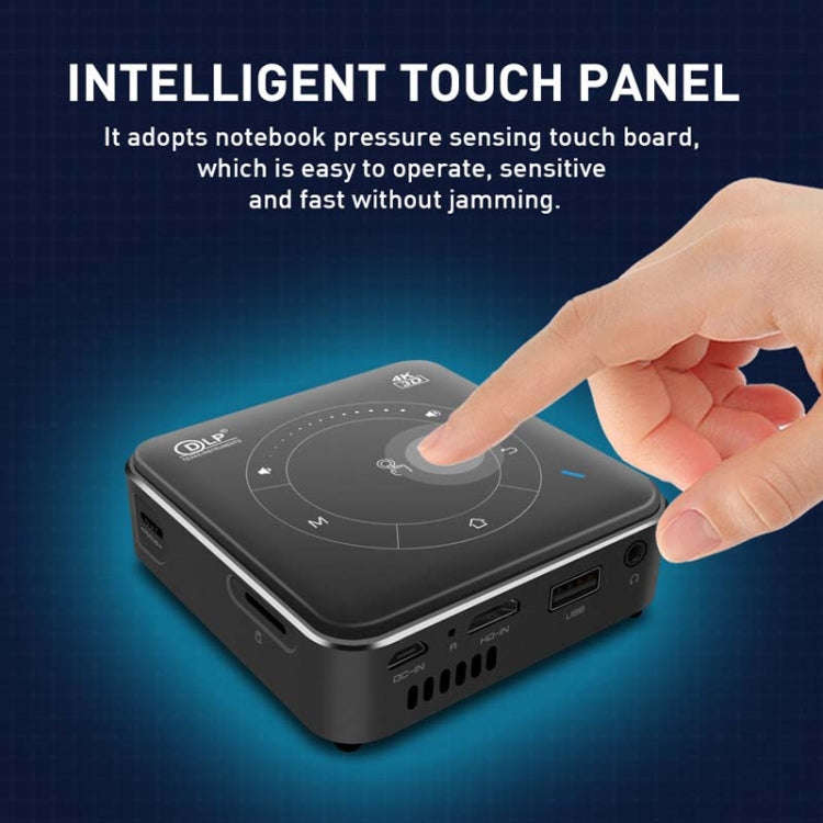 P11 854x480 DLP Mini Smart Projector With Infrared Remote Control, Android 9.0, 2GB+16GB, Support...