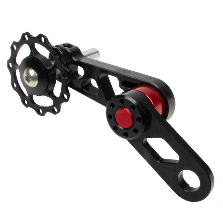 Litepro Folding Bike Guide Wheel LP Oval Chainring Chain Zipper Rear Derailleur Chain(Black)