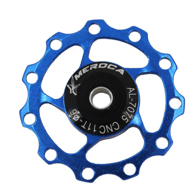 MEROCA Metal Bearings Mountain Bike Road Bike Rear Derailleur Guide Wheel 11T/13T Guide Wheel, Sp...