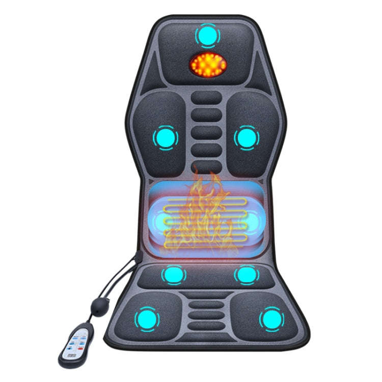 YJ-308 Car Massager Cervical Spine Neck Waist Car Home Heating Whole Body Multifunctional Massage...