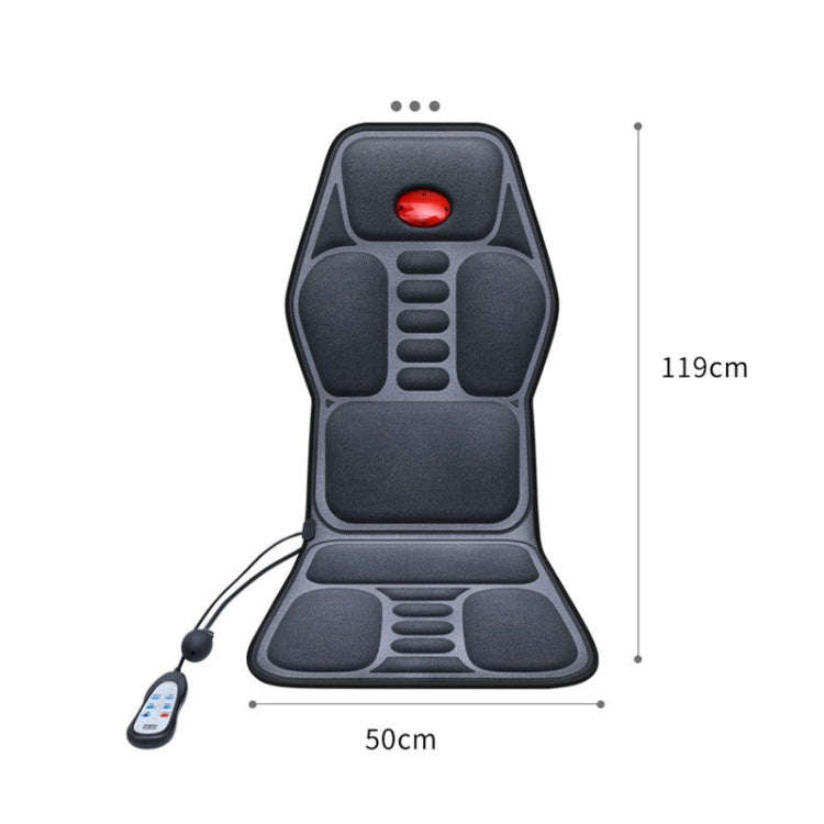 YJ-308 Car Massager Cervical Spine Neck Waist Car Home Heating Whole Body Multifunctional Massage...