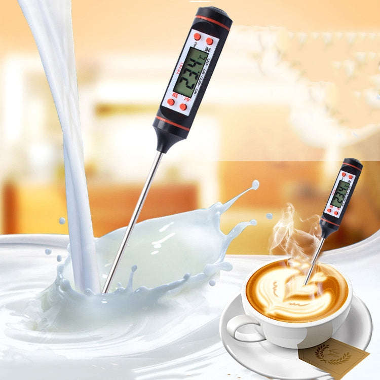 3 PCS Food Pen Type Thermometer Probe Type Electronic Digital Display Thermometer Liquid Barbecue...