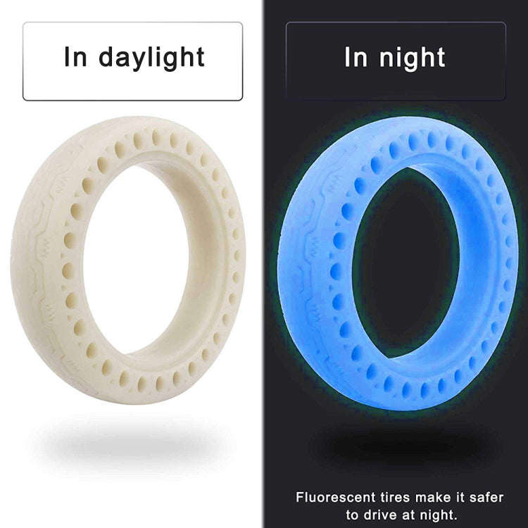 M0137 For Xiaomi Mijia M365 Electric Scooter Accessories 8.5 inch Shock-absorbing Pattern Honeyco...