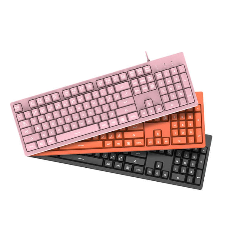 Ajazz DKS100 104 Keys Office Luminous Game Tea Axis Mechanical Keyboard, Cable Length: 1.5m(Cherr...