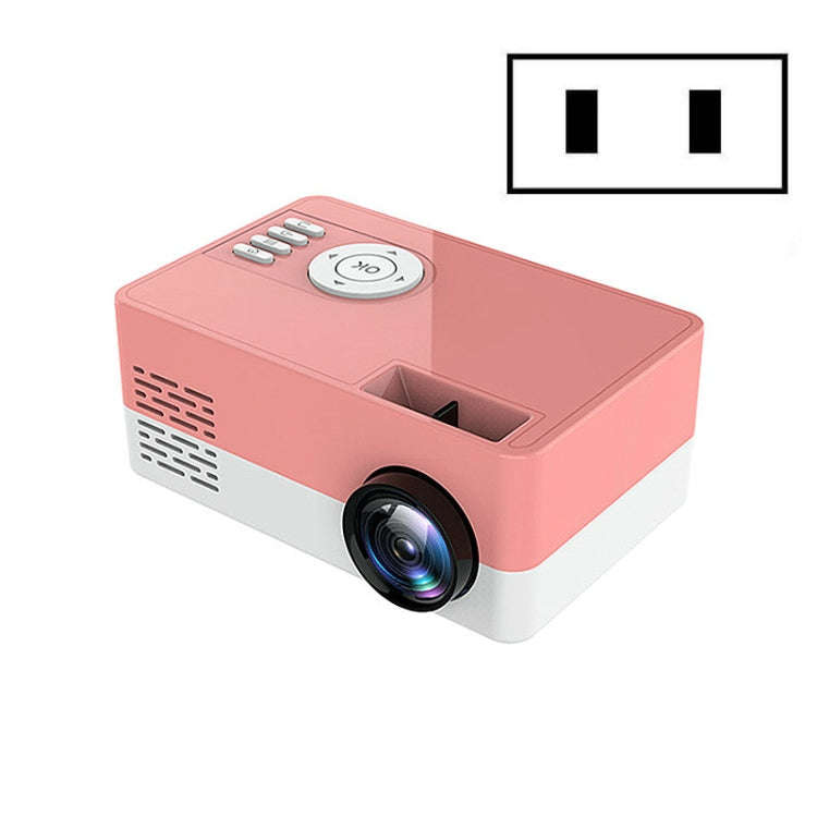 S261/J16 Home Mini HD 1080P Portable LED Projector, Support TF Card / AV / U Disk, Plug Specifica...