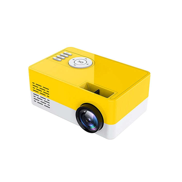 S261/J16 Home Mini HD 1080P Portable LED Projector, Support TF Card / AV / U Disk, Plug Specifica...