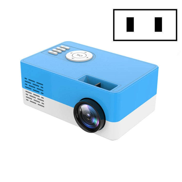 S261/J16 Home Mini HD 1080P Portable LED Projector, Support TF Card / AV / U Disk, Plug Specifica...