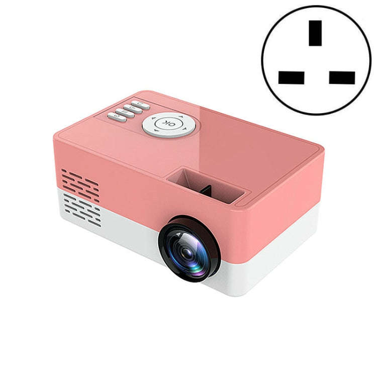 S261/J16 Home Mini HD 1080P Portable LED Projector, Support TF Card / AV / U Disk, Plug Specifica...