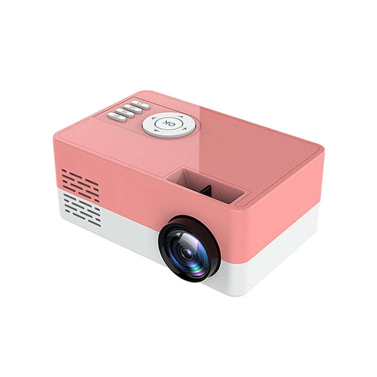 S261/J16 Home Mini HD 1080P Portable LED Projector, Support TF Card / AV / U Disk, Plug Specifica...