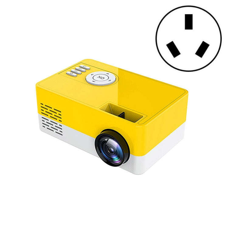S261/J16 Home Mini HD 1080P Portable LED Projector, Support TF Card / AV / U Disk, Plug Specifica...