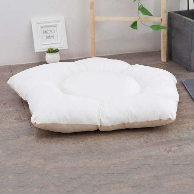 Pet Tent Sleeping Mat Dog Bed, Specification: Small 40cm(Milk White)