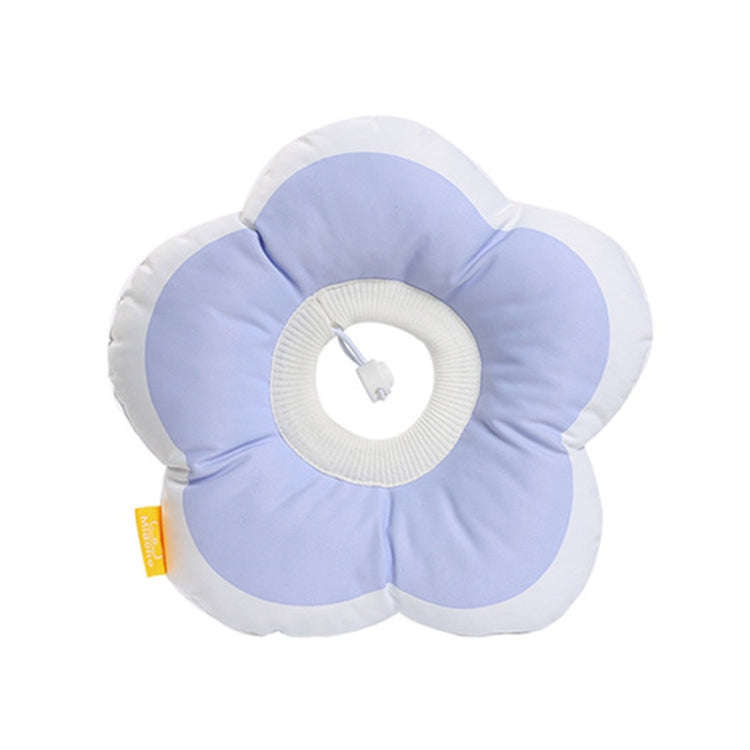 Cute Flower Shaped Pet Anti-licking Collar, Specification: S(Purple)