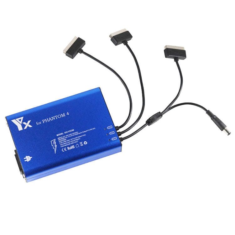 For DJI Phantom 4 Pro Advanced+ Charger  4 in 1 Hub Intelligent Battery Controller Charger, Plug ...