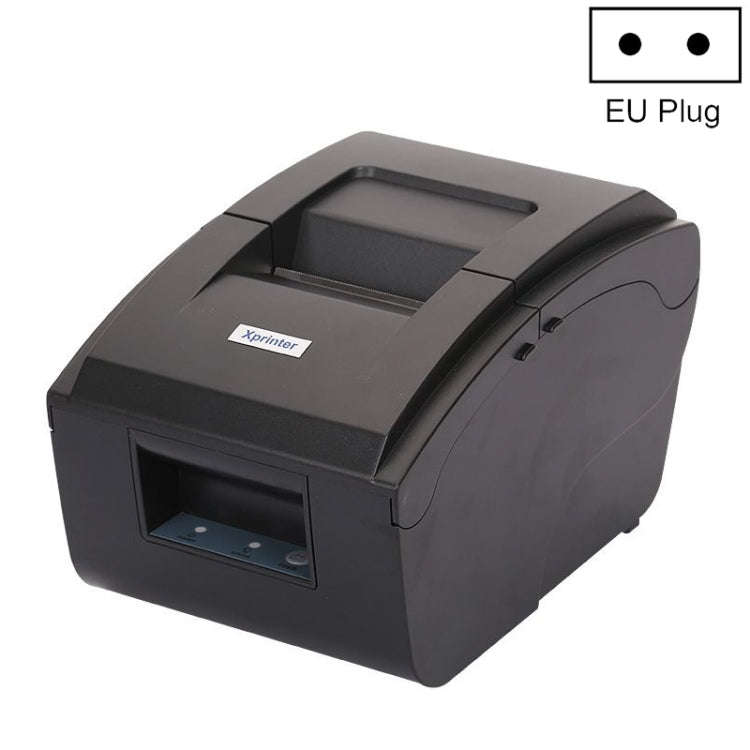 Xprinter XP-76IIH Dot Matrix Printer Open Roll Invoice Printer, Model: USB Interface(EU Plug)