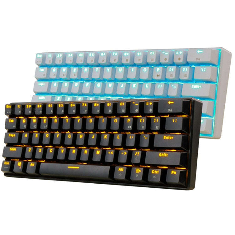 RK61 61 Keys Bluetooth / 2.4G Wireless / USB Wired Three Modes Tablet Mobile Gaming Mechanical Ke...