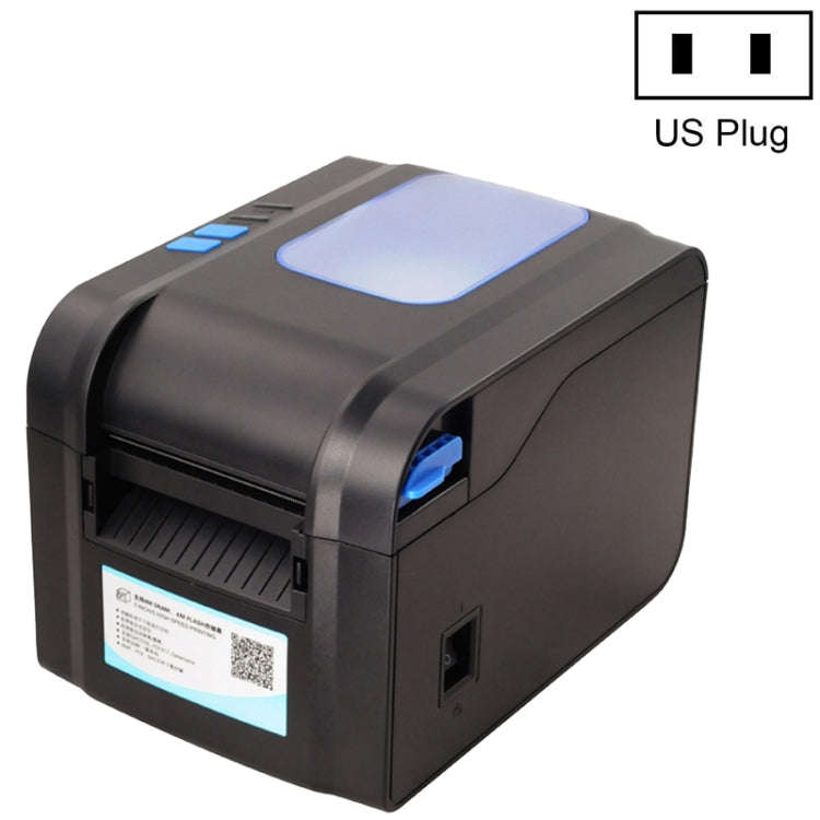 Xprinter XP-370B Barcode Printer Self-adhesive QR Code Printer Label Clothing Tag Thermal Ticket ...