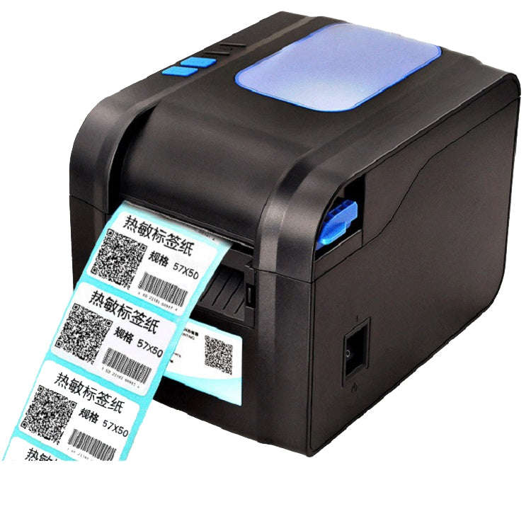 Xprinter XP-370B Barcode Printer Self-adhesive QR Code Printer Label Clothing Tag Thermal Ticket ...