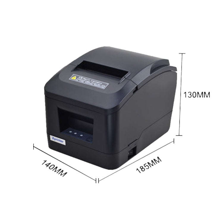 Xprinter XP-A160M Thermal Printer Catering Bill POS Cash Register Printer, Style:UK Plug(USB)
