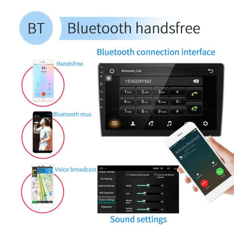 Universal Machine Android Smart Navigation Car Navigation DVD Reversing Video Integrated Machine,...