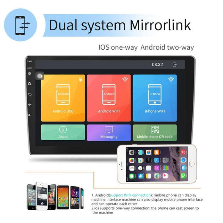 Universal Machine Android Smart Navigation Car Navigation DVD Reversing Video Integrated Machine,...