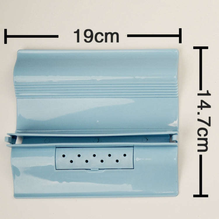 Fixed Door Seam Cat Rubbing Device Anti-itching & Hair Removal Massage Brush Pet Supplies(Blue)
