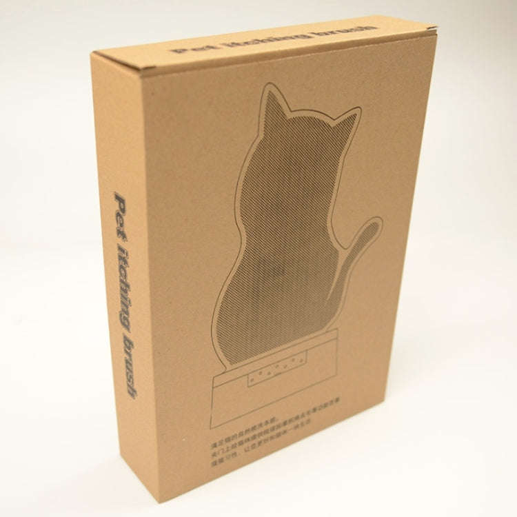 Fixed Door Seam Cat Rubbing Device Anti-itching & Hair Removal Massage Brush Pet Supplies(Blue)