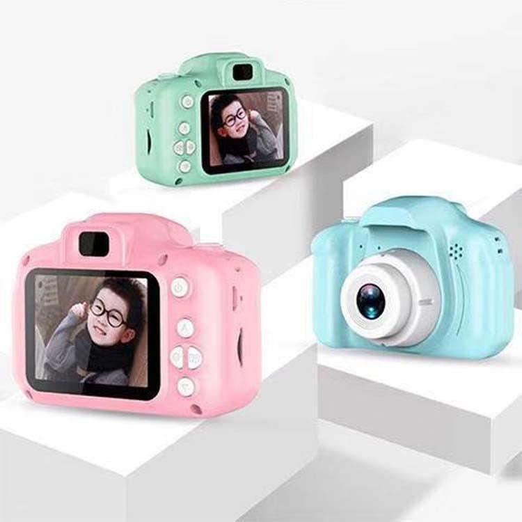 2.0 inch Screen 8.0MP HD Children Toy Portable Digital SLR Camera(Blue)