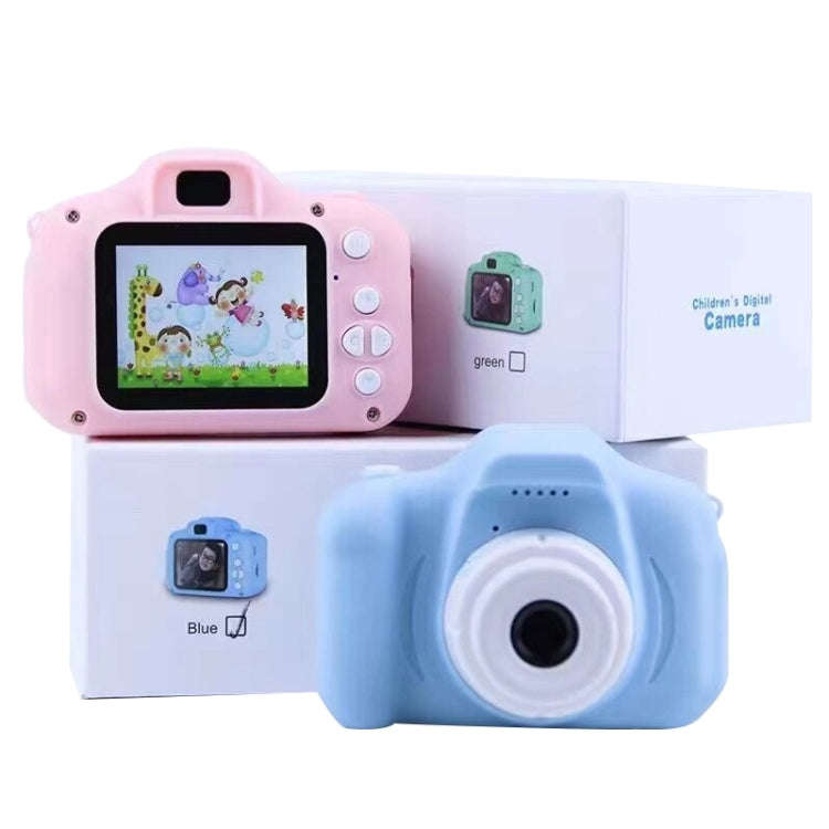 13.0 MP + Card Reader HD Children Toy Portable Digital SLR Camera(Pink)