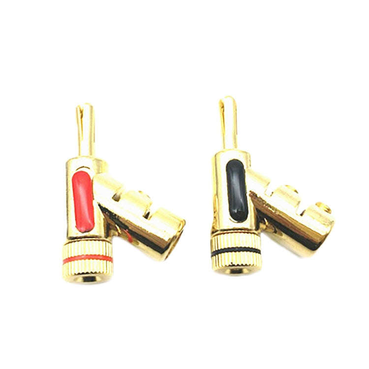 2pcs  4mm Banana Plugs Stackable Banana Plug Sockets Y-type Plugs
