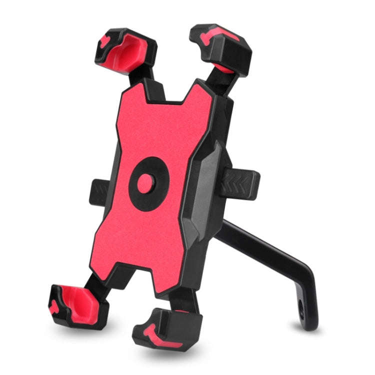 Electric Bicycle Mobile Phone Holder Can Be Rotated 360-degree Mobile Phone Holder Four-way Adjus...