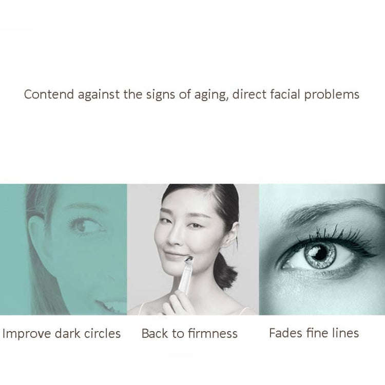 Eye / Lip Massager Reduce Eye Bags and Dark Circles without Battery(1905 Gold)