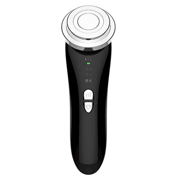 Facial Electronic Beauty Instrument Ultrasonic Ion Red And Blue Color Light Introduction Instrume...