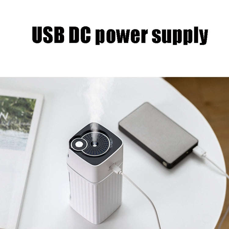 Humidifier USB Office Home Car Mute Portable Colorful Air Purifier(White)