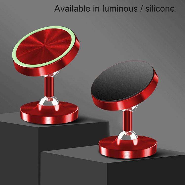 Car Phone Holder Alloy Magnetic Universal Dual Ball Rotating Car Phone Holder,, Color: Black (Sin...