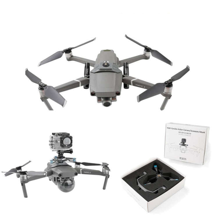 RCSTQ RCGEEK for DJI Mavic 2 Multi-function Expansion Bracket Shock Mount Set Shock Mount Bracket...