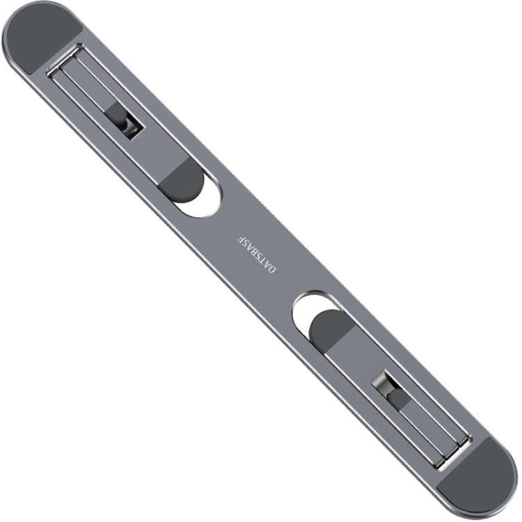 Oatsbasf Portable Storage Foldable Notebook Computer Bracket Heightening Fan Heater(Gray)