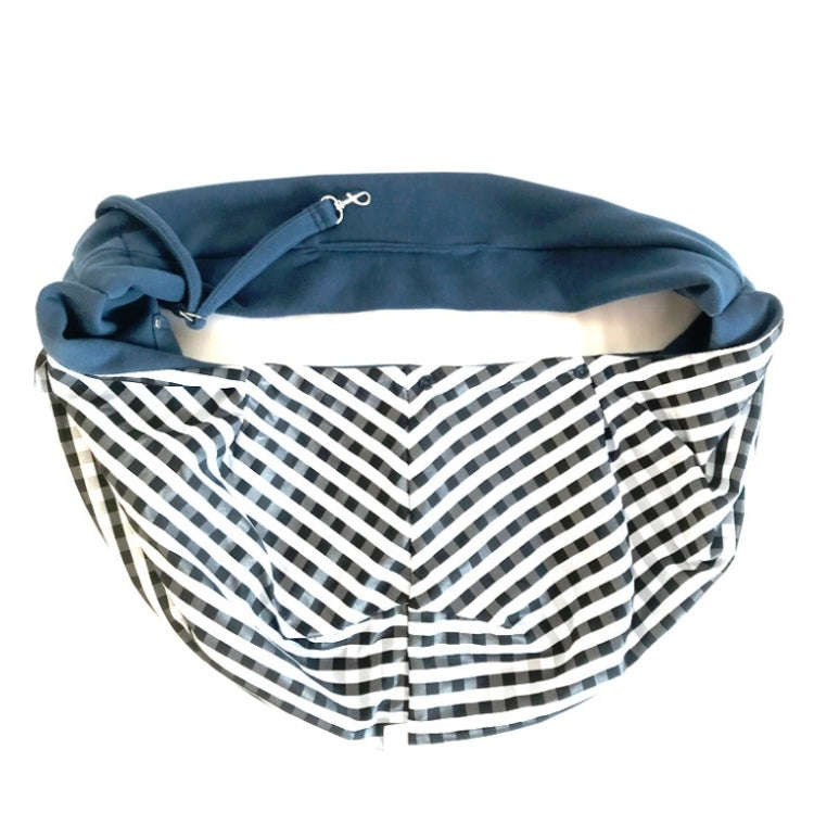 Pet Outing Carrier Bag Cotton Messenger Shoulder Bag, Colour: Blue