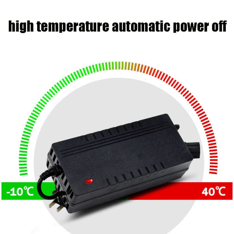 12V 3A Lithium Battery Car Electromobile Sprayer Lawn Mower Lighting Battery Charger, US Plug