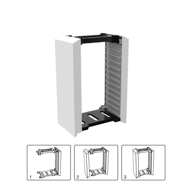 DOBE TP5-0520 Console Game Cd Storage Rack Can Accommodate 12 Double-Layer Disc Racks For PS5