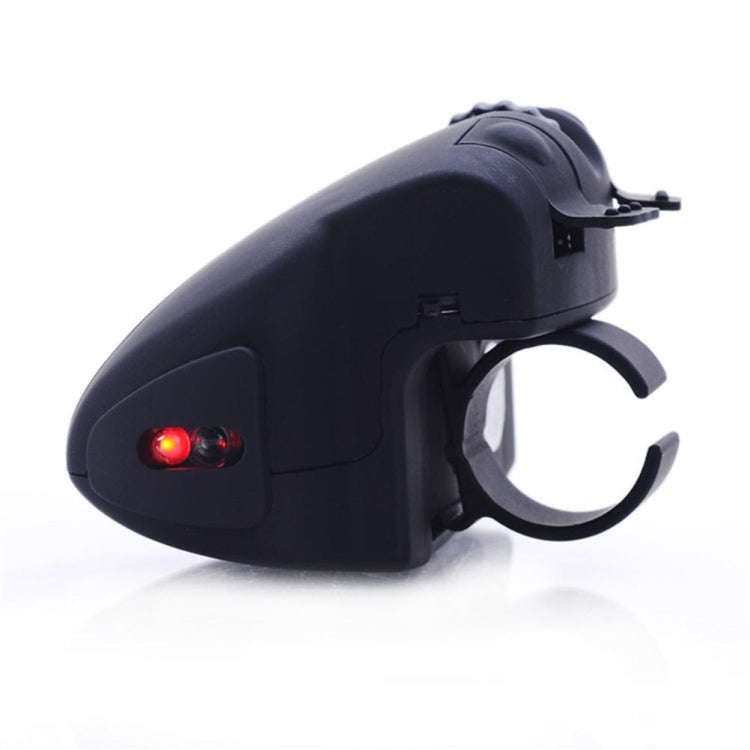GM306 2.4GHz Wireless Finger Lazy Mice with USB Receiver(Black)